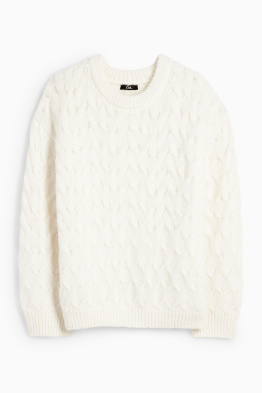 Pullover - Zopfmuster