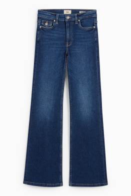 Flared jeans - talie medie - LYCRA®