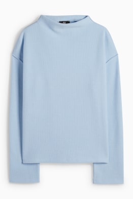 Sweatshirt - ribbed