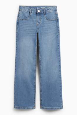 Wide leg jeans