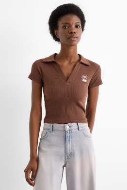 Tricou polo crop - slim fit - reiat