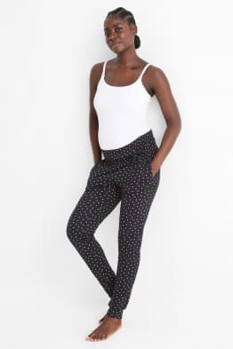 Pantaloni de pijama gravide - cu model