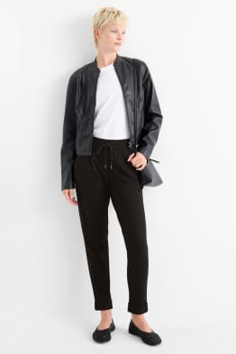 Jersey-Hose - Mid Waist - Tapered Fit