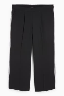Pantaloni de stofă - talie medie - wide leg
