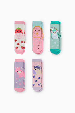 Multipack 5 perechi - Kawaii - șosete cu motive