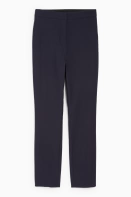 Pantaloni de stofă - talie medie - tapered fit