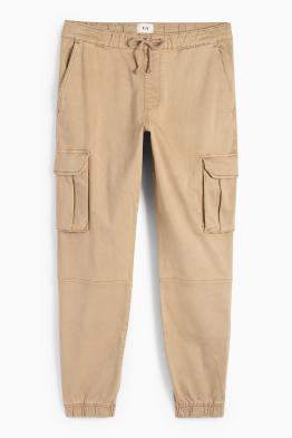 Pantaloni cargo - tapered fit - LYCRA®