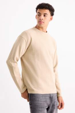 Tricou cu mânecă lungă - structurat