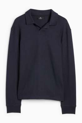 Tricou polo - relaxed fit - structurat