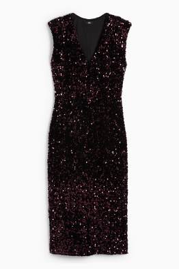 Rochie bodycon cu paiete