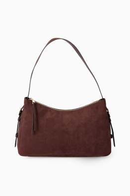 Kabelka na rameno - imitace semiše