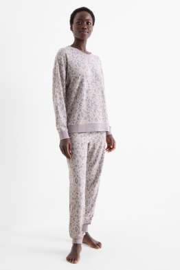 Pijama - imprimeu de leopard