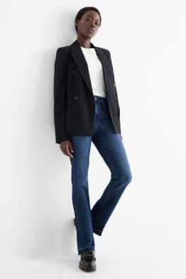 Bootcut jeans - talie înaltă