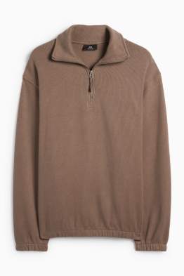 Sweatshirt - gerippt