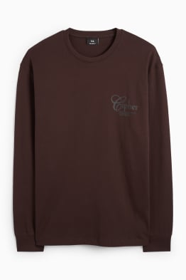 Tricou cu mânecă lungă - relaxed fit