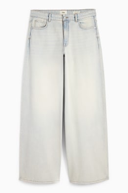 Wide leg jeans - talie joasă