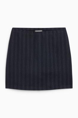 Fustă-pantalon scurtă - dungi fine