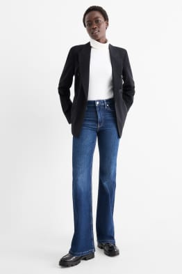 Flared jeans - talie medie - LYCRA®