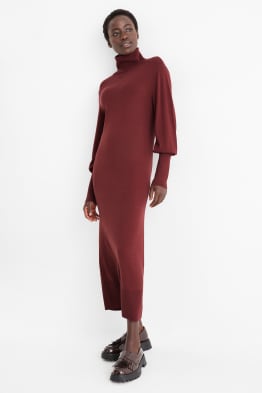 Rochie din tricot - straight fit