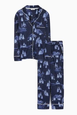 Pijama de fleece - cu model