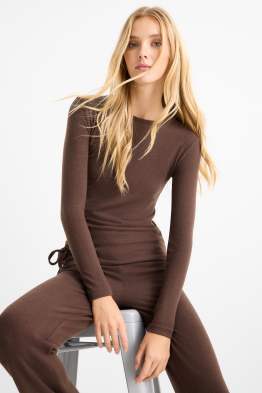 Long sleeve top - slim fit