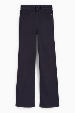 Pantaloni de stofă - talie înaltă - evazați