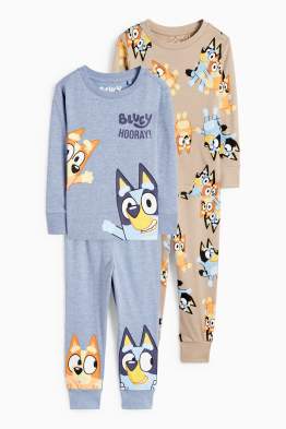 Multipack 2 buc. - Bluey - pijama - 4 piese