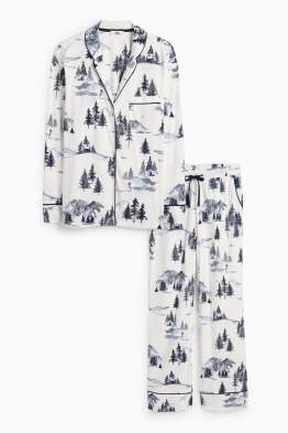 Pijama de fleece - cu model