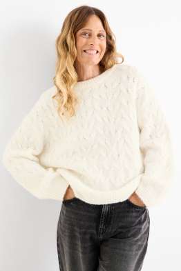 Pullover - Zopfmuster