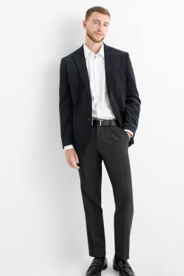 Chino din flanel - tapered fit