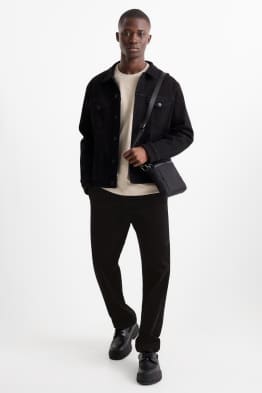 Chino din catifea reiată - regular fit