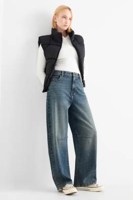 Balloon jeans - talie medie
