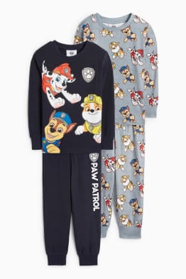 Multipack 2 buc. - Patrula cățelușilor - Chase - pijama - 4 piese