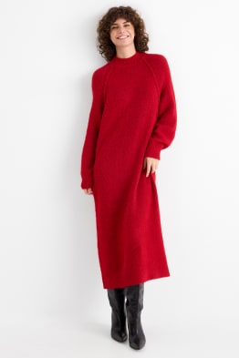 Rochie din tricot - straight fit