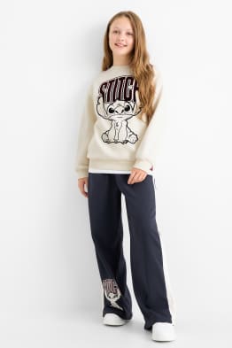 Lilo & Stitch - set - bluză de molton și pantaloni de trening - 2 piese