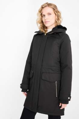 Parka cu glugă - căptușită