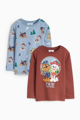 Multipack 2 buc. - Patrula cățelușilor - Chase, Marshall - tricou cu mânecă lungă