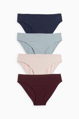 Multipack of 4 - knickers