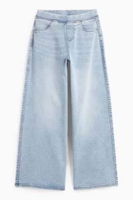 Wide leg jeggings
