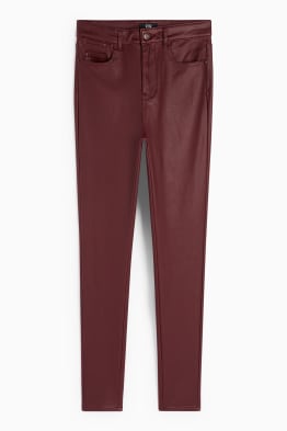 Pantaloni de stofă - talie înaltă - skinny fit