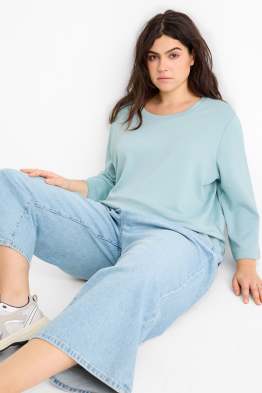 Tricou cu mânecă lungă - relaxed fit