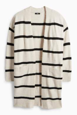 Cardigan tricotat lung