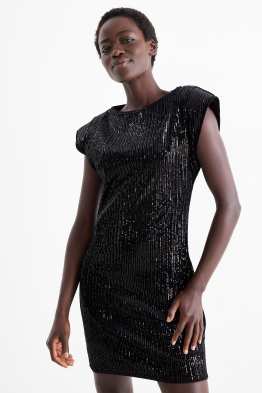Rochie bodycon cu paiete