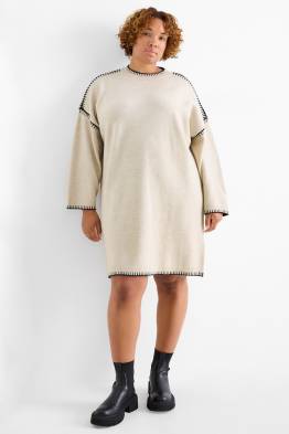 Rochie din tricot - straight fit