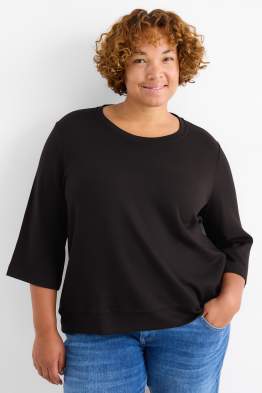 Tricou cu mânecă lungă - relaxed fit
