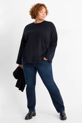 Straight jeans - talie medie - LYCRA®
