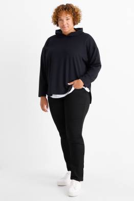 Pantaloni de stofă - talie înaltă - slim fit