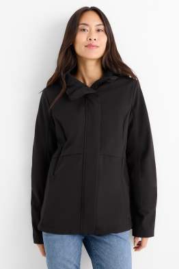 Geacă softshell cu glugă - rezistentă la apă - 4 Way Stretch