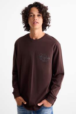 Tricou cu mânecă lungă - relaxed fit