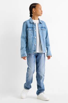 Straight jeans - jeans termoizolanți - jog denim - LYCRA®